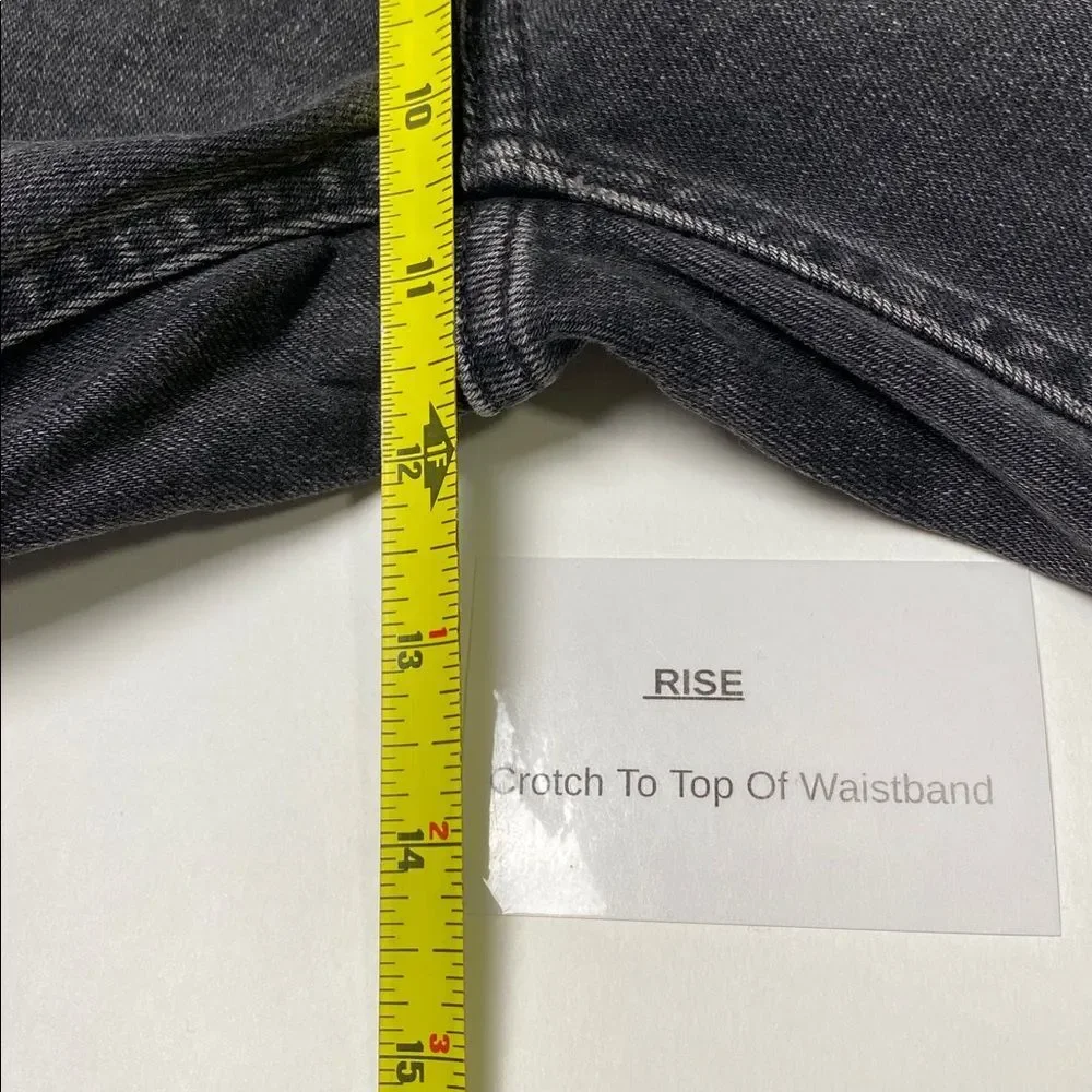 Everlane Black High Rise Skinny Jeans Size 28 Tall Denim Minimalist Classic